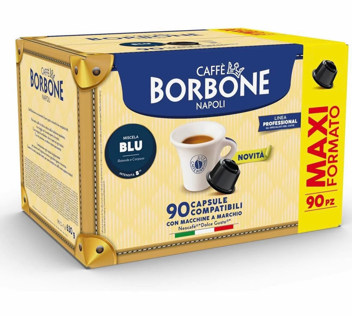 90 Capsule | BORBONE | Miscela BLU🔹| Compatibili Dolce Gusto | *nuovo formato*