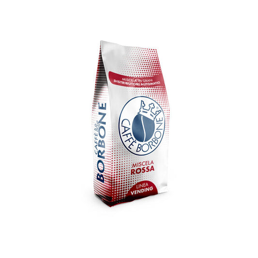 1 KG Caffè in Grani Borbone Miscela ROSSA Linea Vending