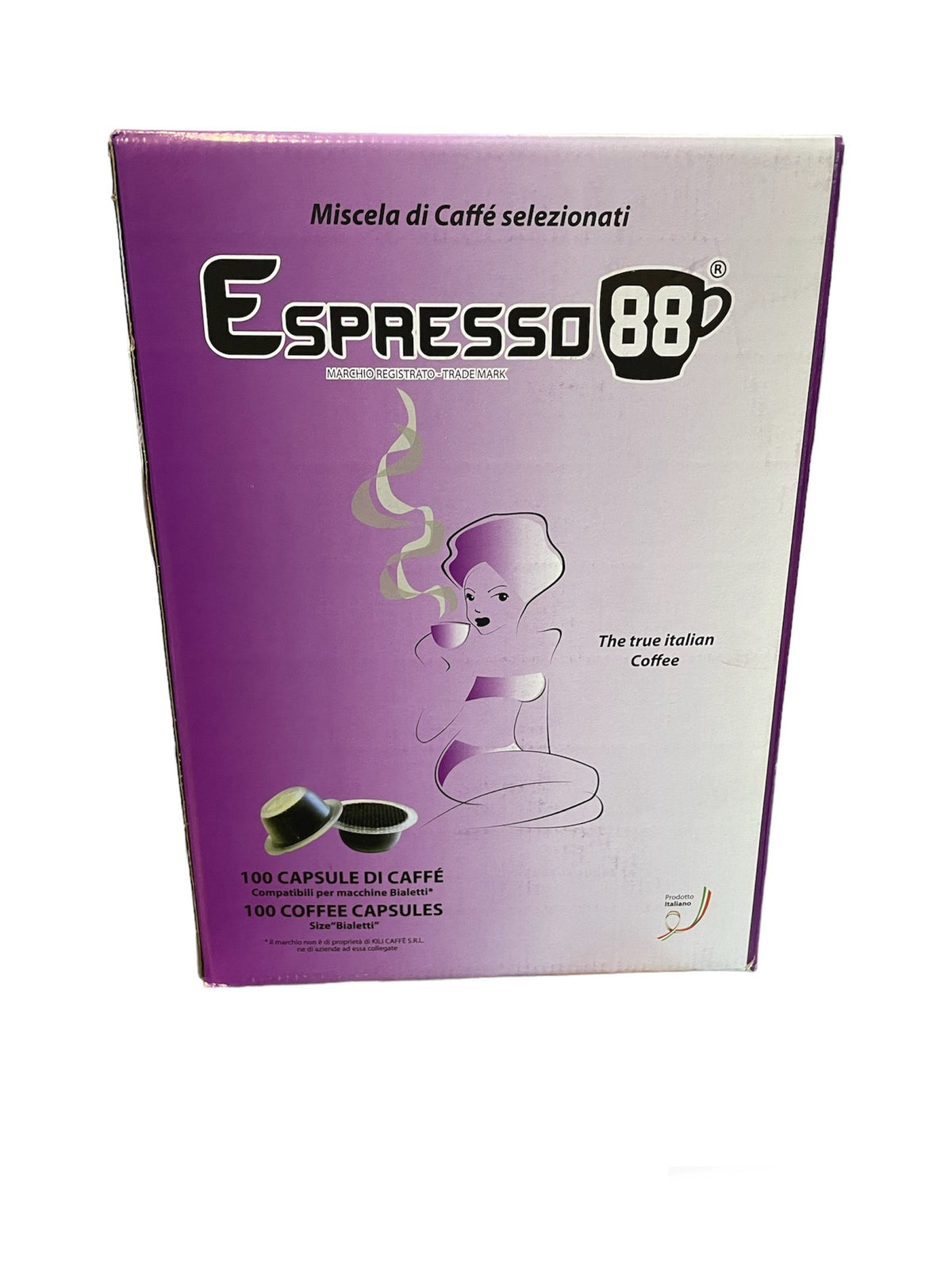 100 Capsule compatibili con Bialetti | Espresso 88