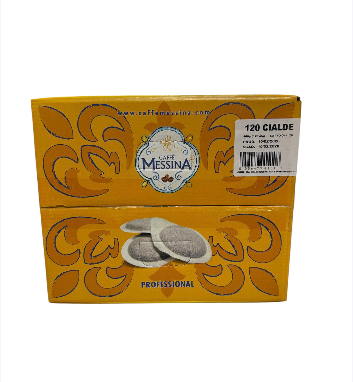 Cialde CAFFÈ MESSINA | 120 pz | cialde ese 44 mm