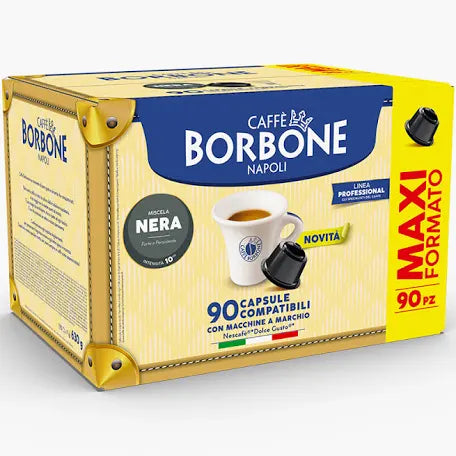 90 Capsule | BORBONE | Miscela NERA▪️|  Compatibili Dolce Gusto | *nuovo formato*