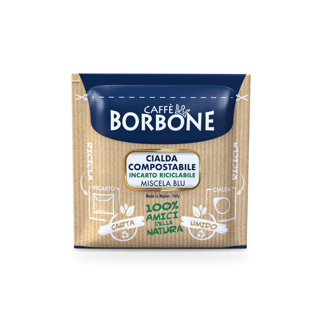 150 Cialde ESE 44 mm Caffè Borbone Miscela BLU