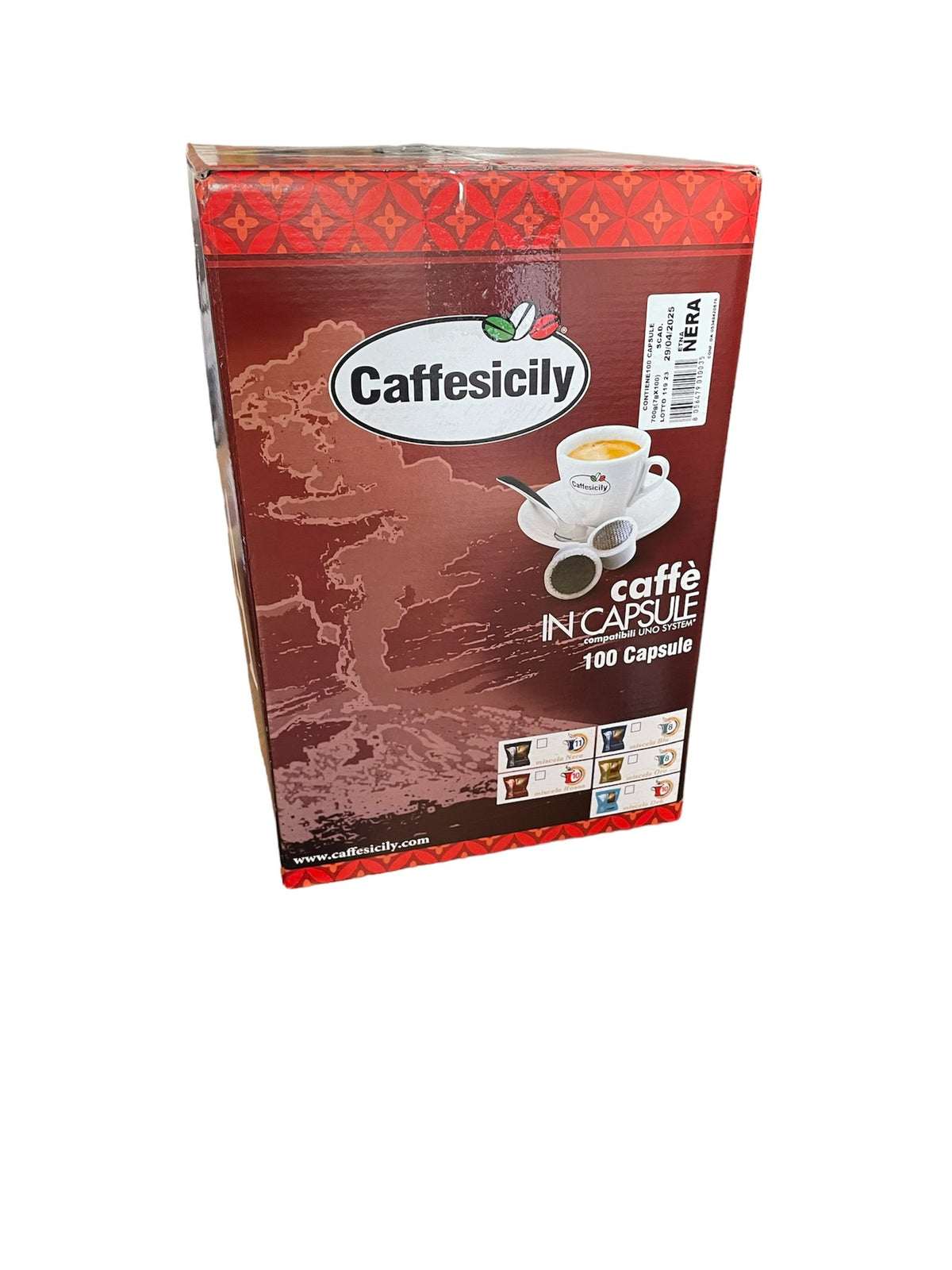 100 Caffesicily Etna Unosystem